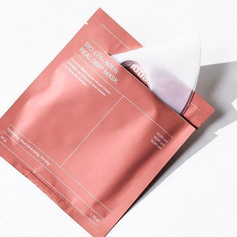 Mascarilla Facial de Biocolágeno - Hidratación Profunda y Blanqueamiento